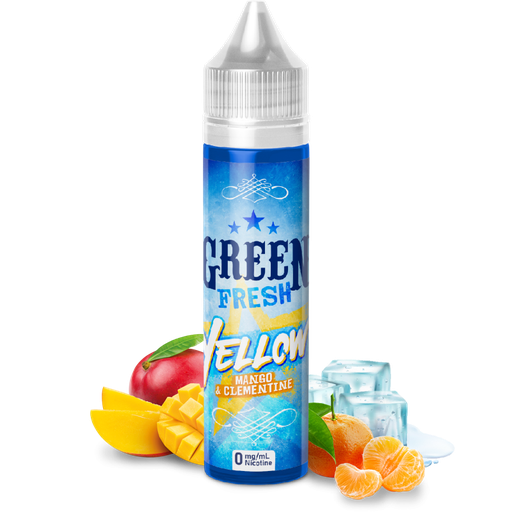 [3760202007609] 50ML - Green fresh yellow - e-liquide France 